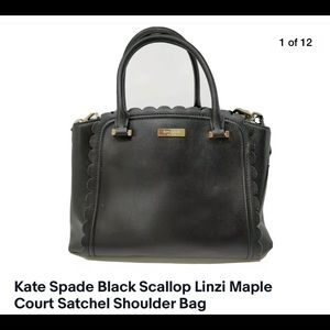 Kate Spade Linzi Maple Court satchel purse